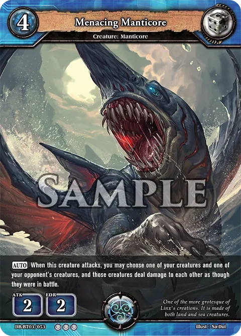 Menacing Manticore