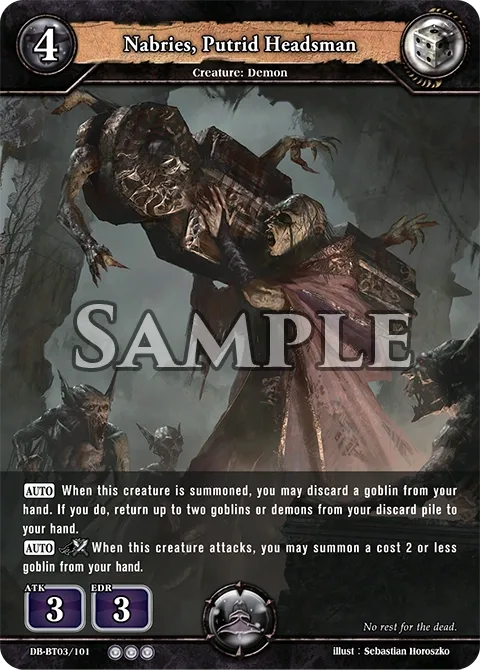 Nabries, Putrid Headsman