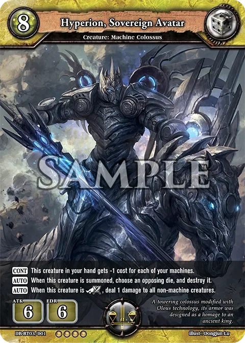 Hyperion, Sovereign Avatar