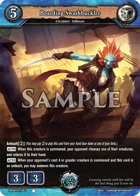 Boarding Swashbuckler