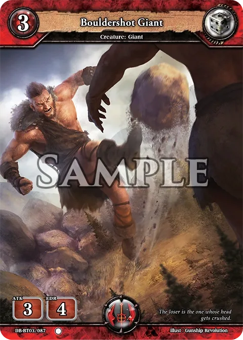 Bouldershot Giant