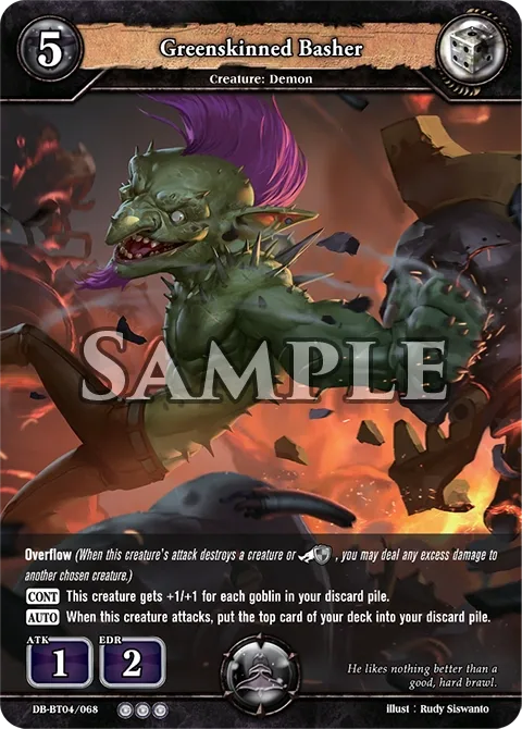 Greenskinned Basher