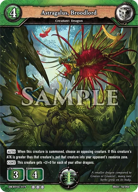 Astragalus, Broodlord