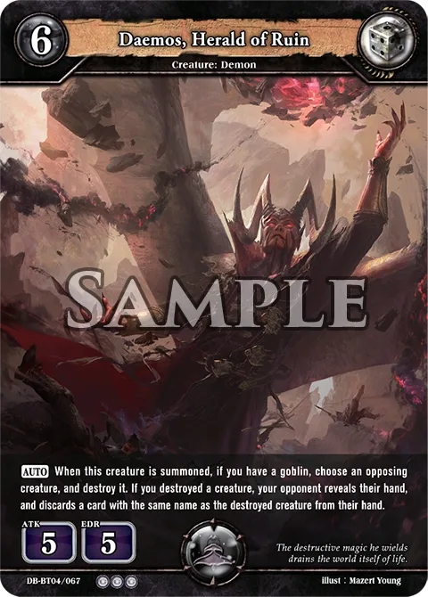 Daemos, Herald of Ruin