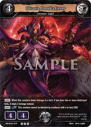Olivaria, Death's Envoy
