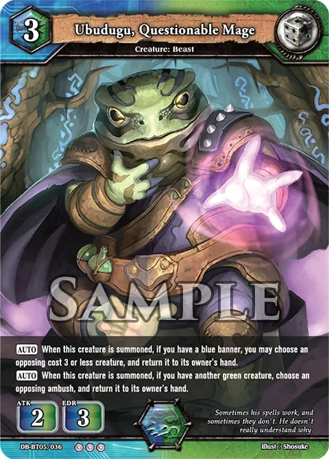 Ubudugu, Questionable Mage