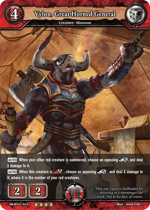 Vylon, Great Horned General