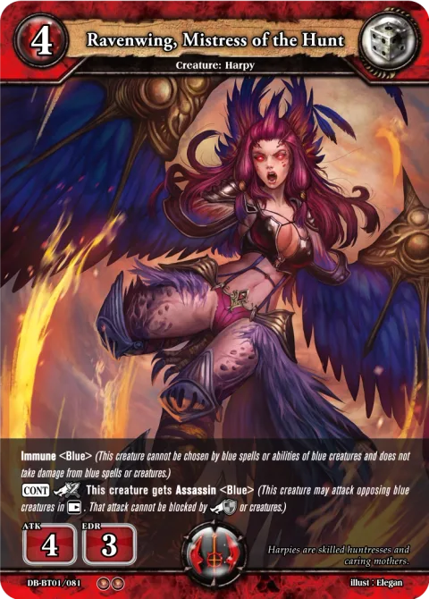 Ravenwing, Mistress of the Hunt
