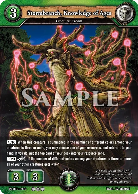 Stormbranch, Knowledge of Ages