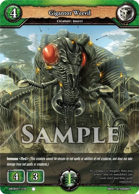 Gigantor Weevil