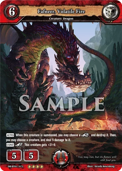 Fafneer, Volatile Fire