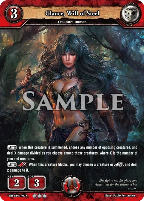 Glauce, Will of Steel