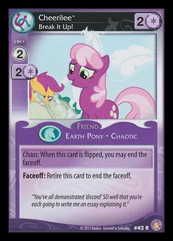 Cheerilee *Break It Up!*