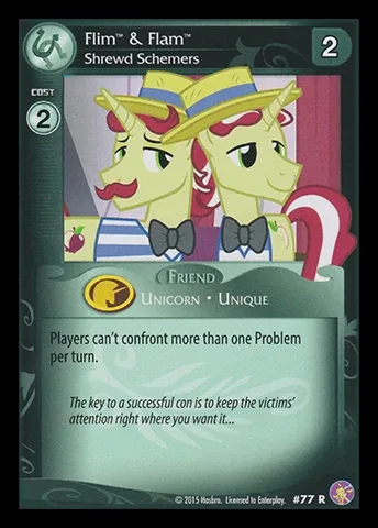 Flim & Flam *Shrewd Schemers*