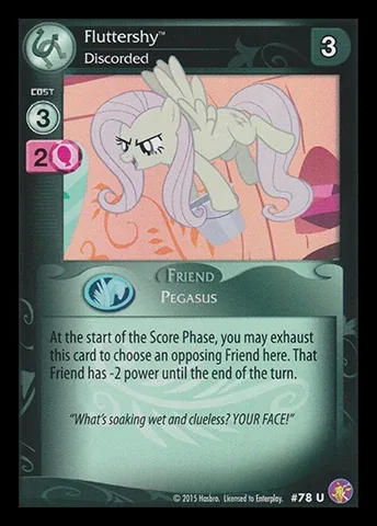 Fluttershy *Discorded*