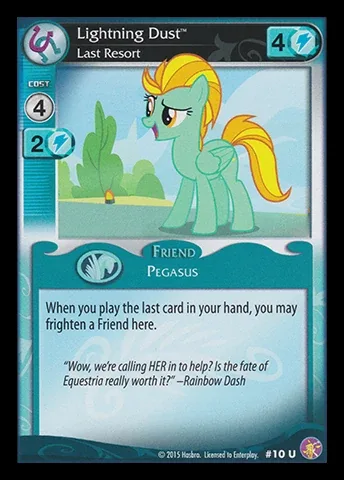Lightning Dust *Last Resort*