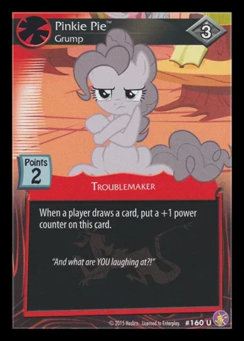 Pinkie Pie *Grump*