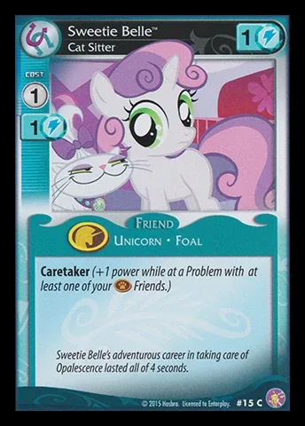 Sweetie Belle *Cat Sitter*