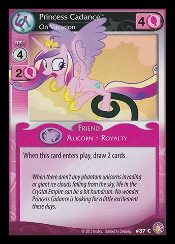 Princess Cadance *On Vacation*