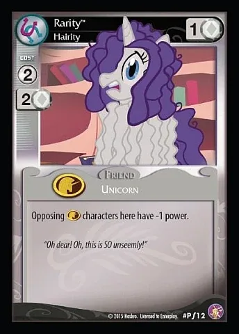 Rarity *Hairity*