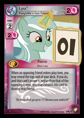 Lyra *Ponyville's Got Talent*