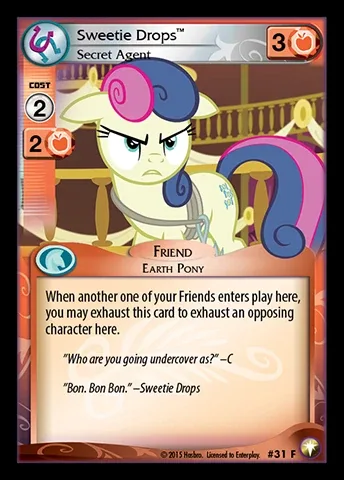 Sweetie Drops *Secret Agent*