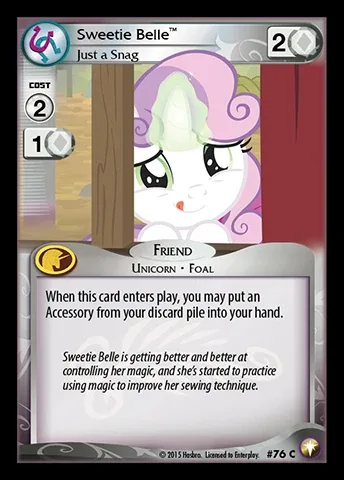 Sweetie Belle *Just a Snag*