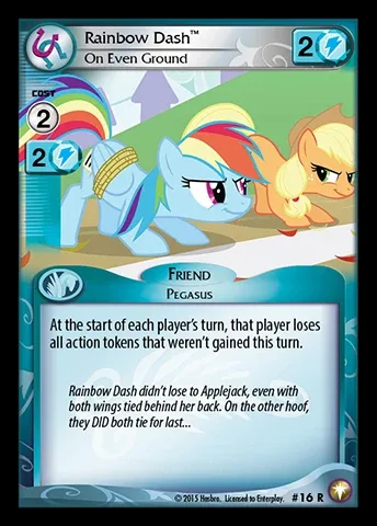 Rainbow Dash *On Even Ground*