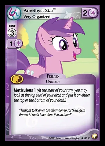 Amethyst Star *Very Organized*