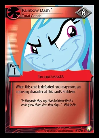 Rainbow Dash *Total Grinch*