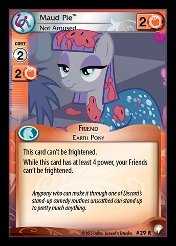Maud Pie *Not Amused*