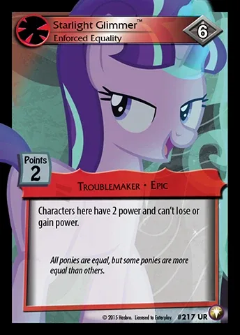 Starlight Glimmer *Enforced Equality*