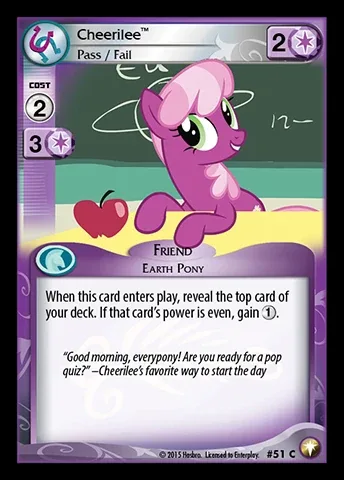 Cheerilee *Pass / Fail*