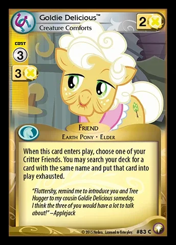 Goldie Delicious *Creature Comforts*