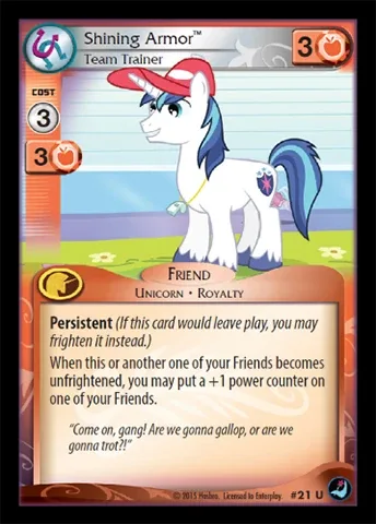 Shining Armor *Team Trainer*
