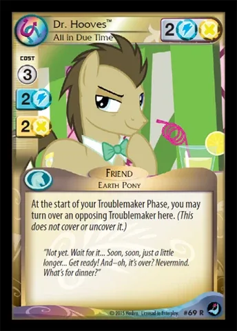 Dr. Hooves *All in Due Time*