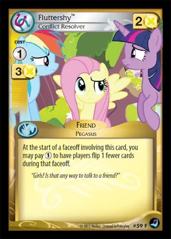 Fluttershy *Conflict Resolver*