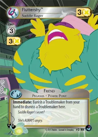 Fluttershy *Saddle Rager*