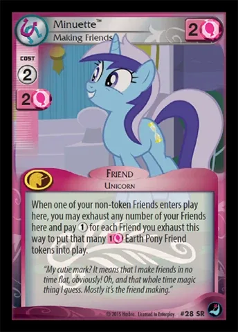 Minuette *Making Friends*
