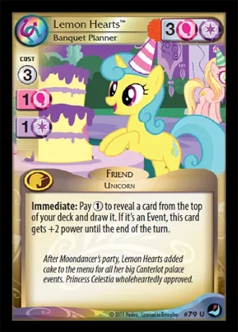 Lemon Hearts *Banquet Planner*