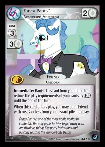 Fancy Pants *Respected Aristocrat*