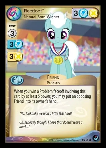Fleetfoot *Natural Born Winner*