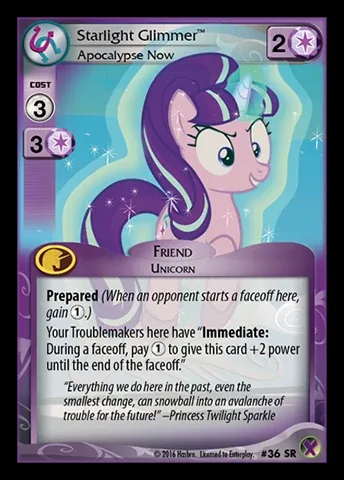 Starlight Glimmer *Apocalypse Now*
