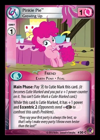 Pinkie Pie *Growing Up*