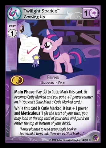 Twilight Sparkle *Growing Up*
