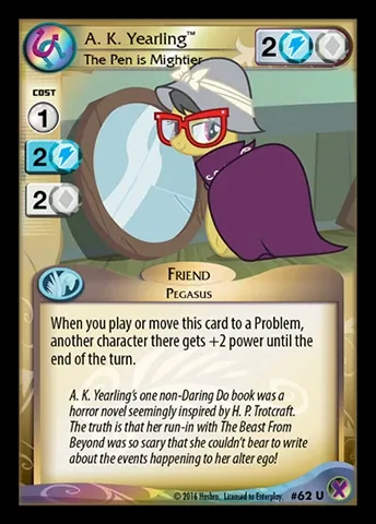 A. K. Yearling *The Pen is Mightier*