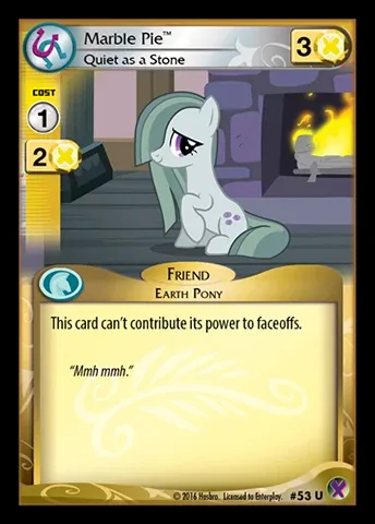 Marble Pie *Quiet as a Stone*