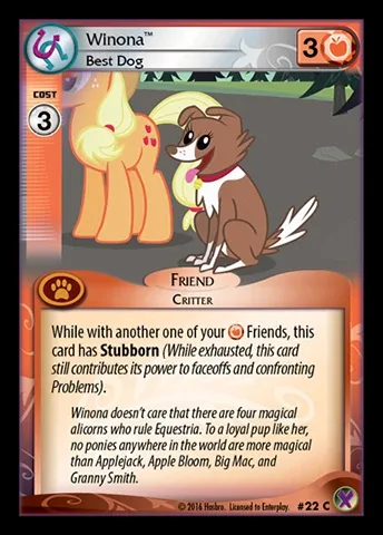 Winona *Best Dog*
