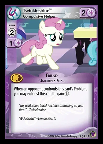 Twinkleshine *Compulsive Helper*
