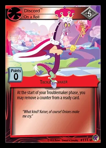 Discord *On a Roll*